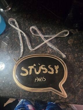 Stussy Vintage "Speech Bubble" Clutch